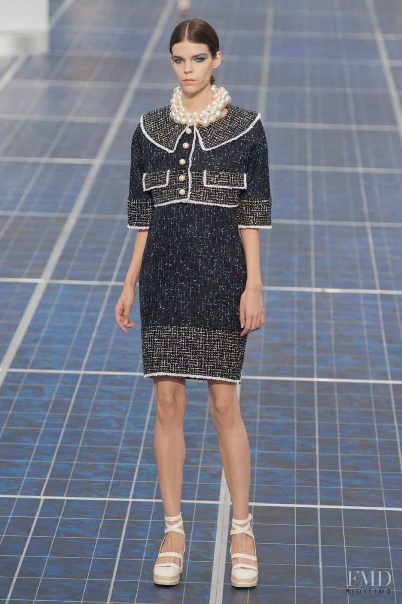 Meghan Collison featured in  the Chanel fashion show for Spring/Summer 2013
