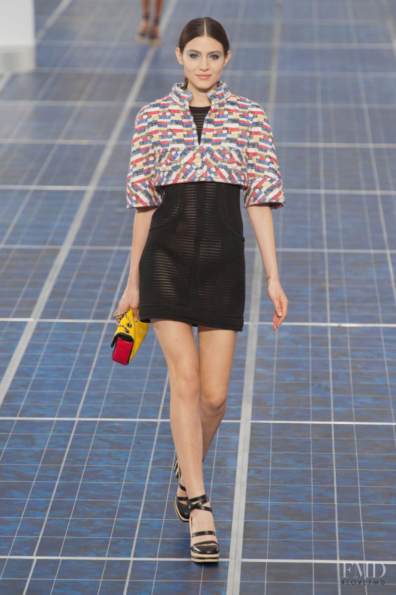 Giuliana Caramuto featured in  the Chanel fashion show for Spring/Summer 2013