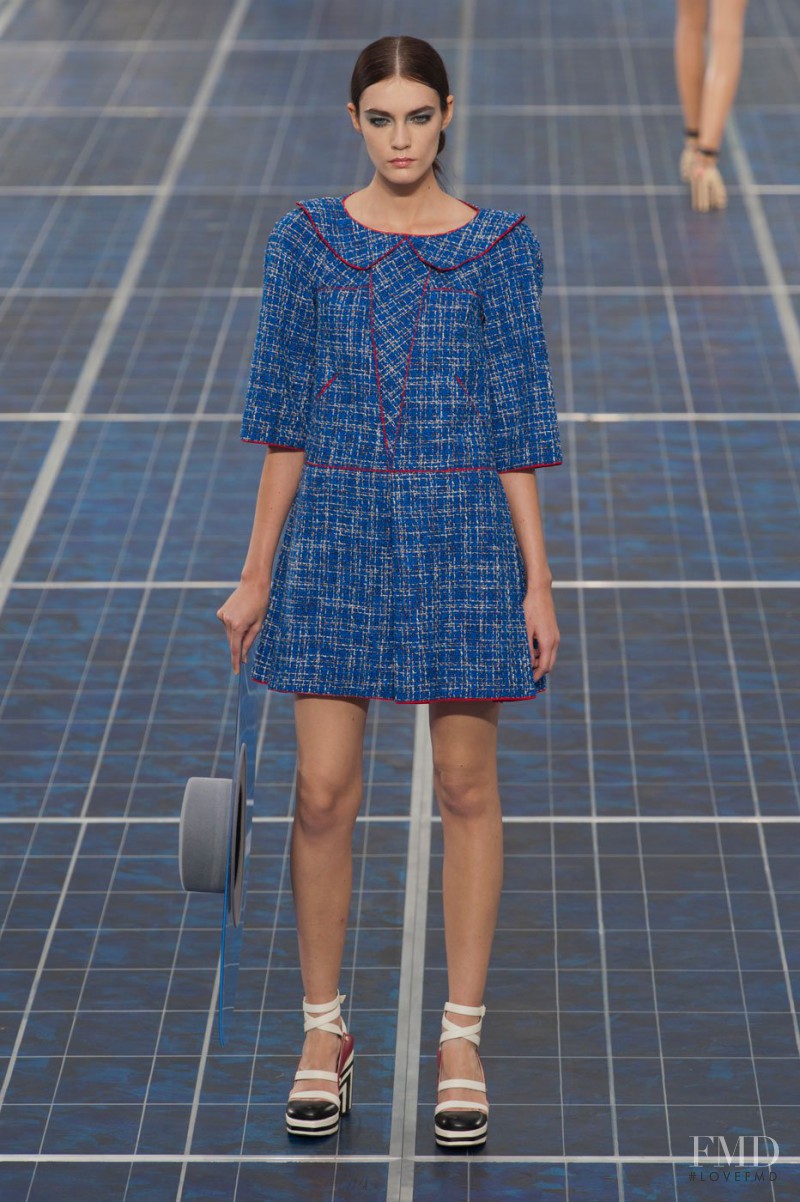 Patrycja Gardygajlo featured in  the Chanel fashion show for Spring/Summer 2013