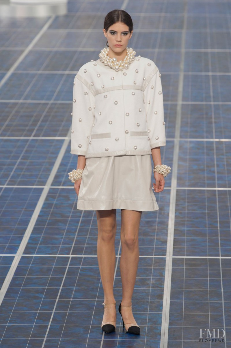 Carla Ciffoni featured in  the Chanel fashion show for Spring/Summer 2013