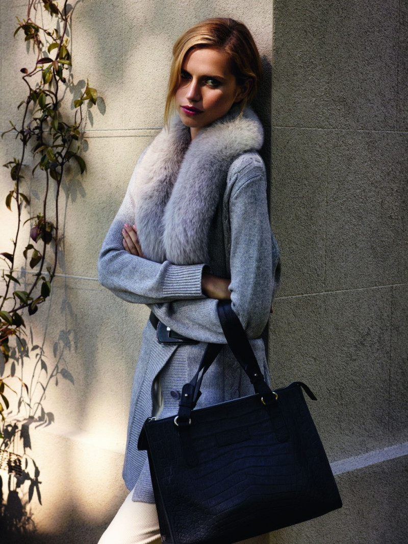 Cato van Ee featured in  the Scapa advertisement for Autumn/Winter 2012