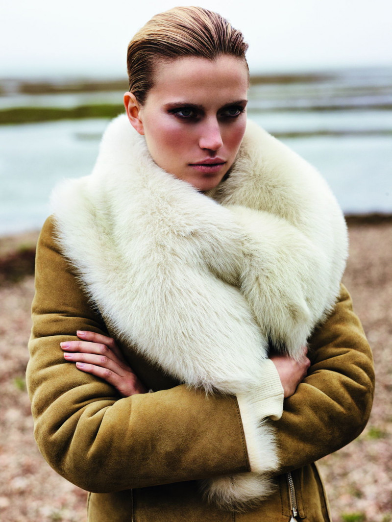 Cato van Ee featured in  the Scapa advertisement for Autumn/Winter 2012