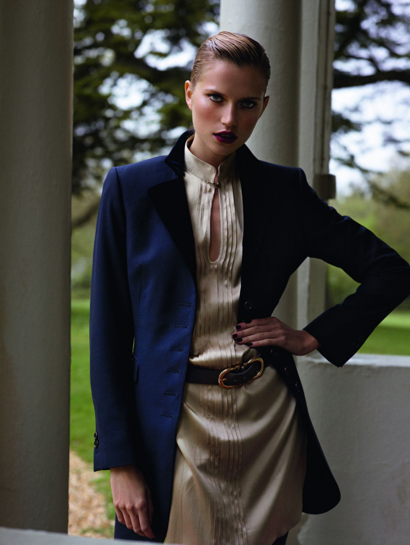 Cato van Ee featured in  the Scapa advertisement for Autumn/Winter 2012