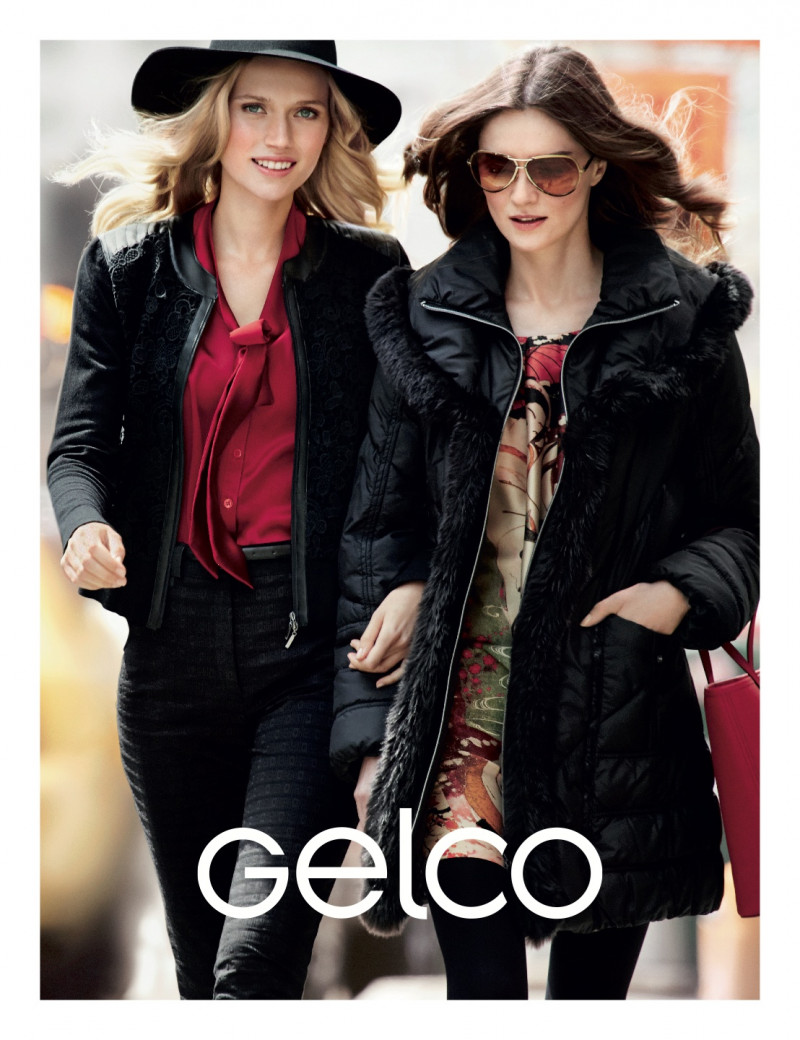 Cato van Ee featured in  the Gelco advertisement for Autumn/Winter 2013