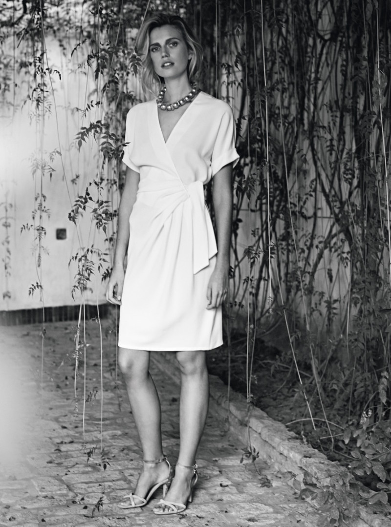 Cato van Ee featured in  the Scapa advertisement for Spring/Summer 2014