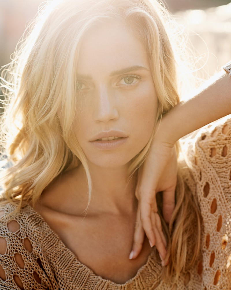 Cato van Ee featured in  the Scapa advertisement for Spring/Summer 2014