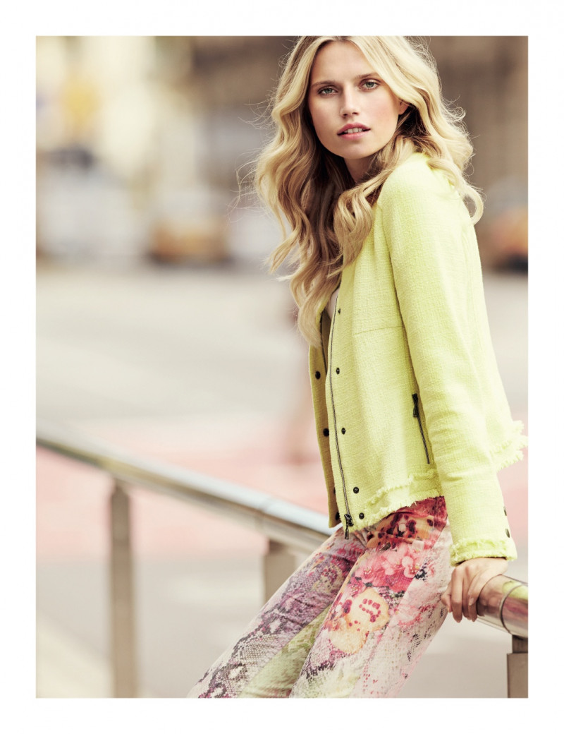 Cato van Ee featured in  the Gelco advertisement for Spring/Summer 2014