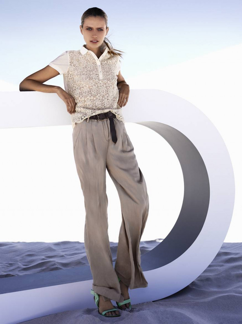 Cato van Ee featured in  the Seventy advertisement for Spring/Summer 2012