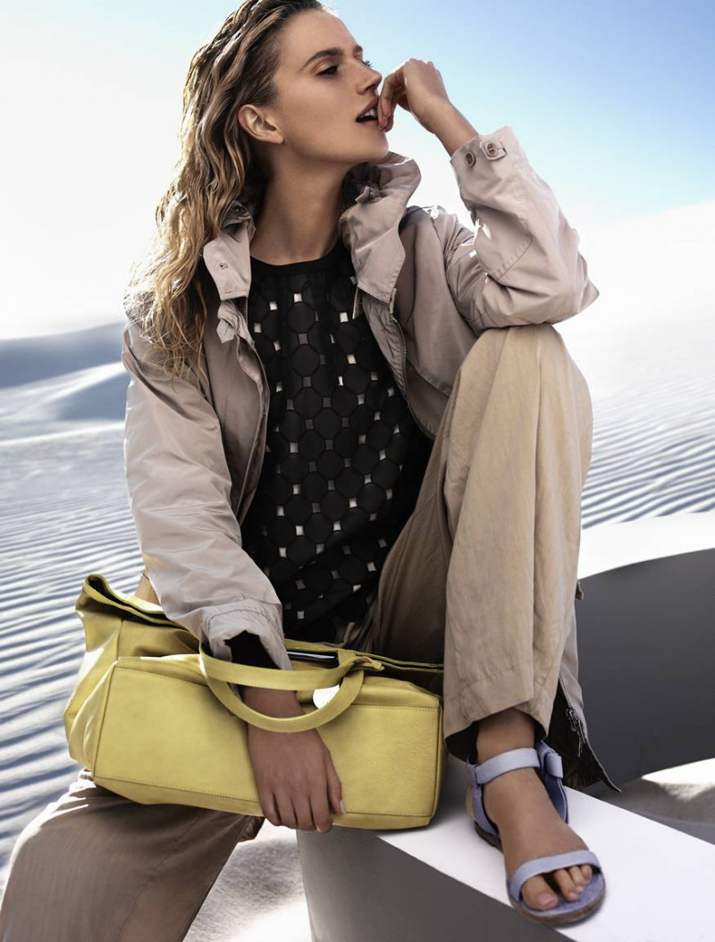 Cato van Ee featured in  the Seventy advertisement for Spring/Summer 2012