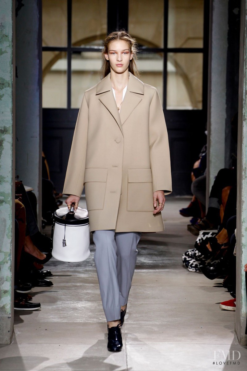 Elena Bartels featured in  the Balenciaga fashion show for Spring/Summer 2013