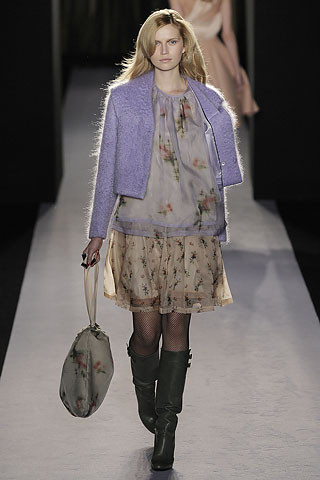 Cato van Ee featured in  the Paul Smith fashion show for Autumn/Winter 2010