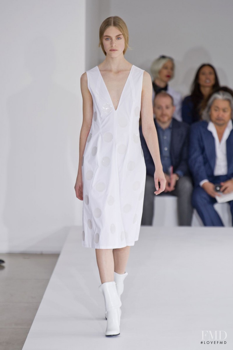 Hedvig Palm featured in  the Jil Sander fashion show for Spring/Summer 2013