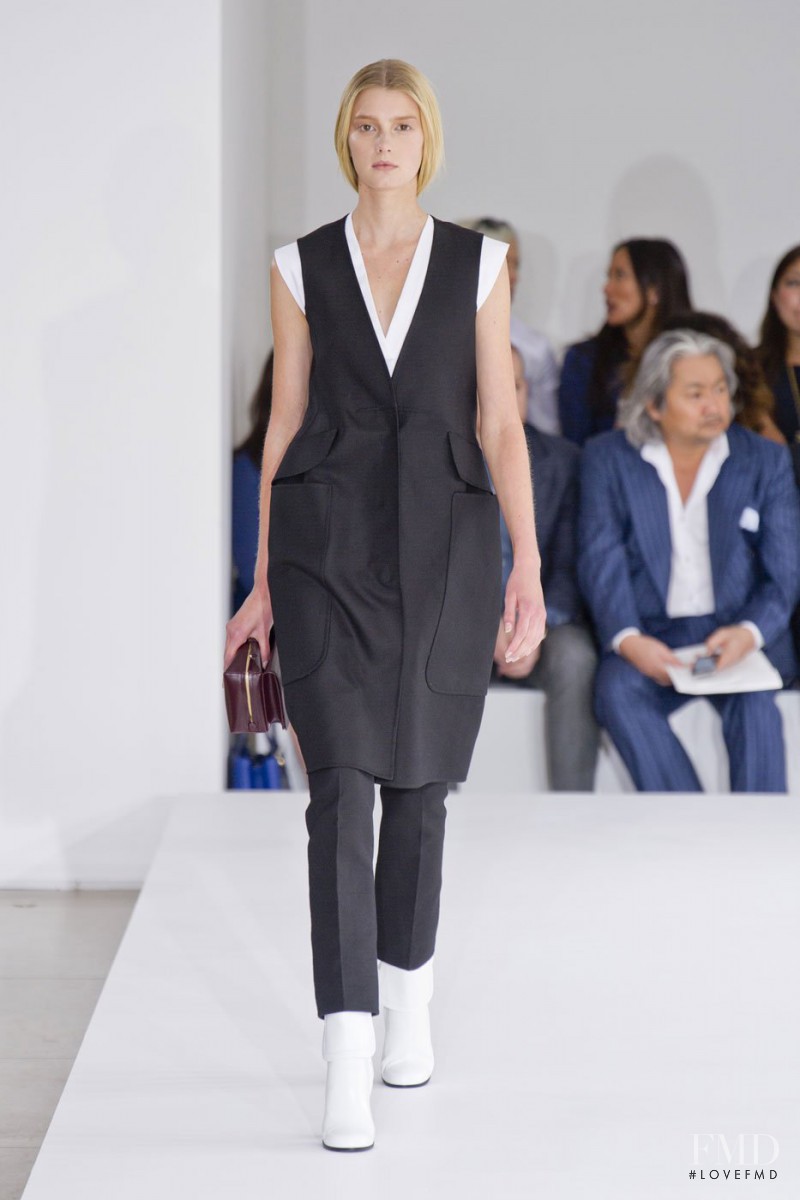 Sigrid Agren featured in  the Jil Sander fashion show for Spring/Summer 2013