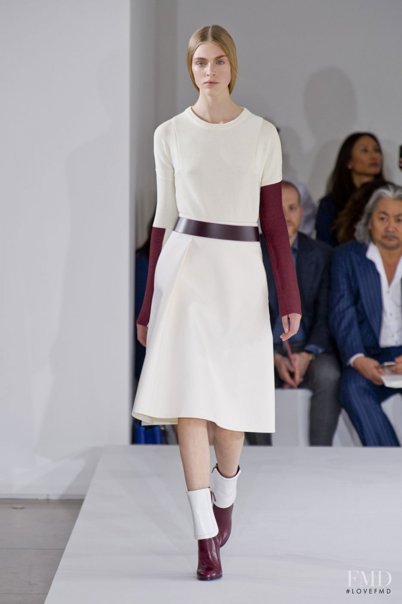 Hedvig Palm featured in  the Jil Sander fashion show for Spring/Summer 2013