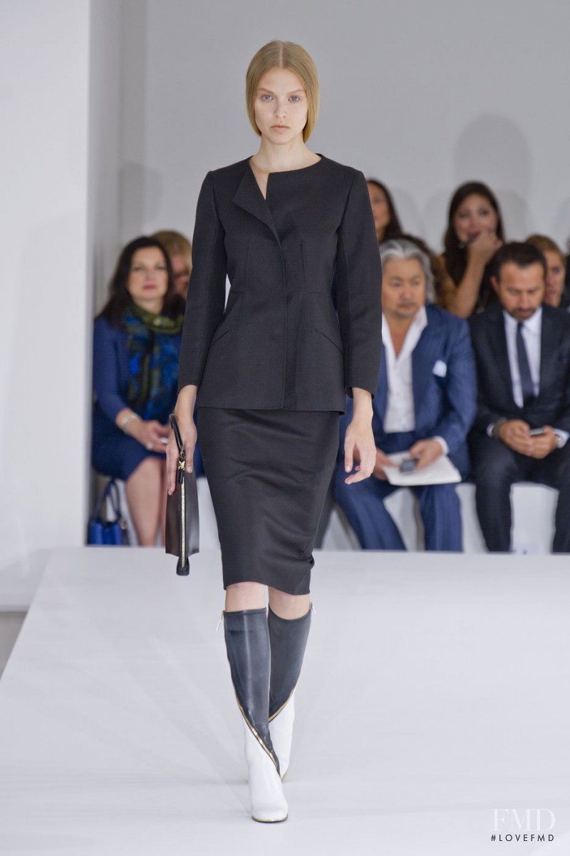 Natasha Remarchuk featured in  the Jil Sander fashion show for Spring/Summer 2013