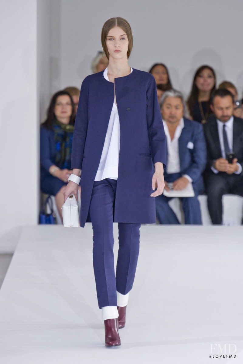 Elena Bartels featured in  the Jil Sander fashion show for Spring/Summer 2013