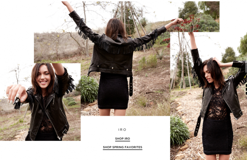 Cora Keegan featured in  the Saks Fifth Avenue Open Air lookbook for Spring/Summer 2015