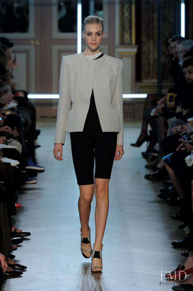 Hedvig Palm featured in  the Roland Mouret fashion show for Spring/Summer 2013