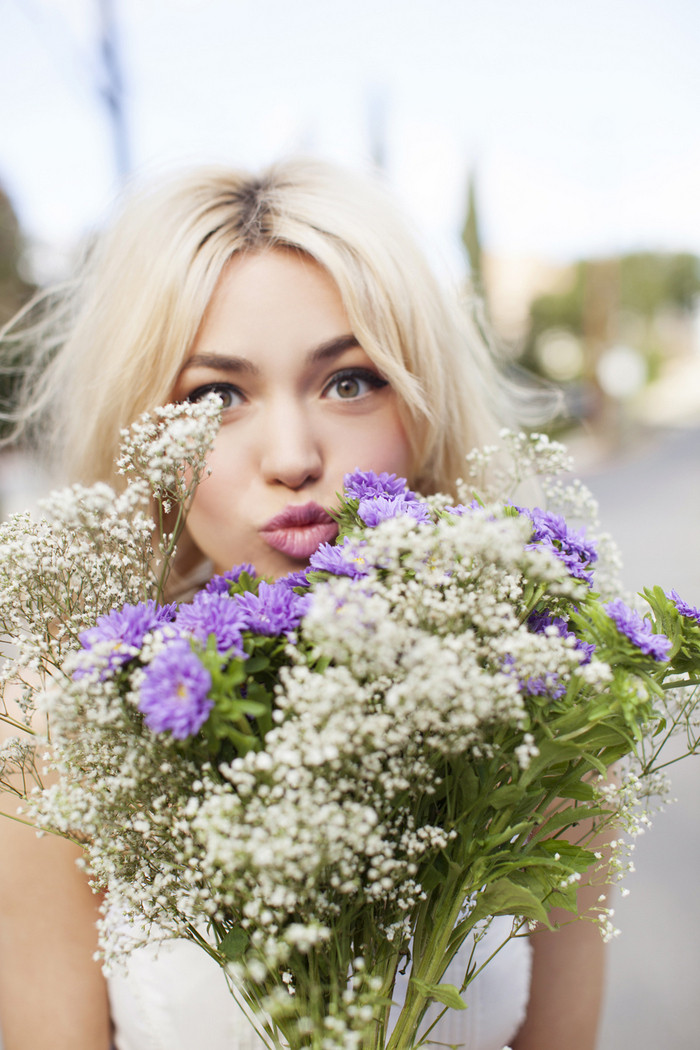 Cora Keegan featured in  the Nasty Gal Crazy Love lookbook for Spring/Summer 2013