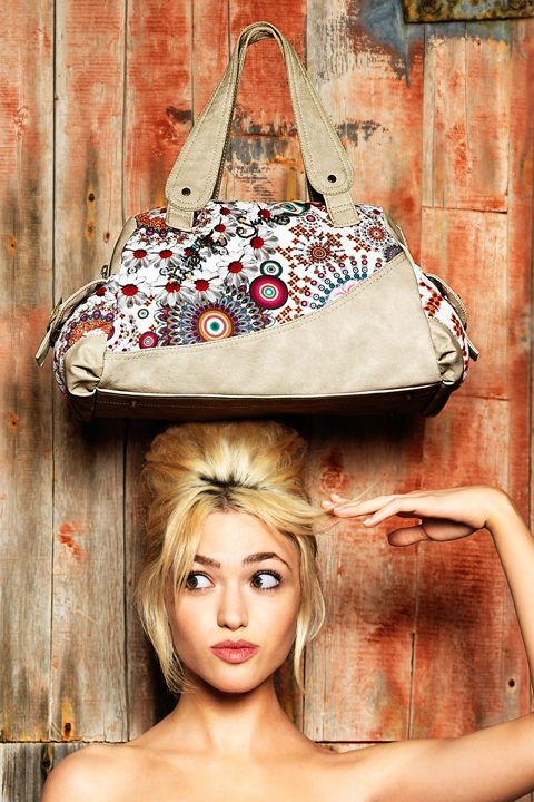 Cora Keegan featured in  the Desigual advertisement for Spring/Summer 2013