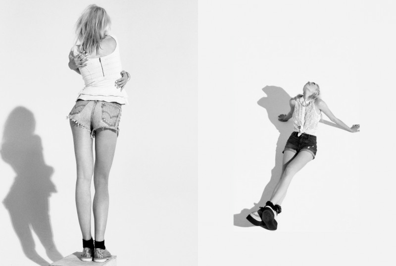 Cora Keegan featured in  the Urban Outfitters New Shorts New Fits New Styles lookbook for Spring/Summer 2013