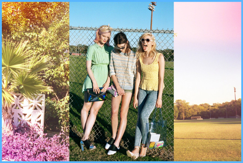 Cora Keegan featured in  the Urban Outfitters lookbook for Spring 2013