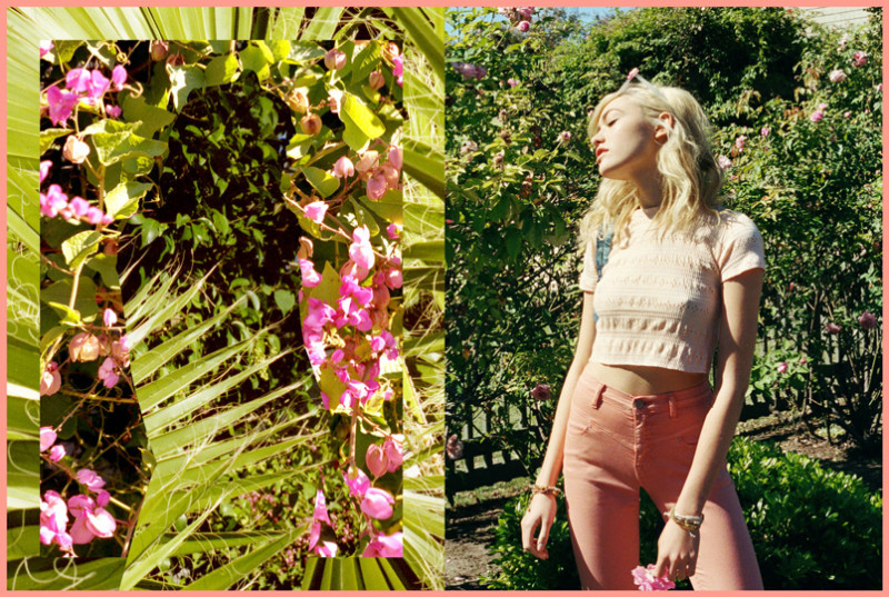 Cora Keegan featured in  the Urban Outfitters lookbook for Spring 2013