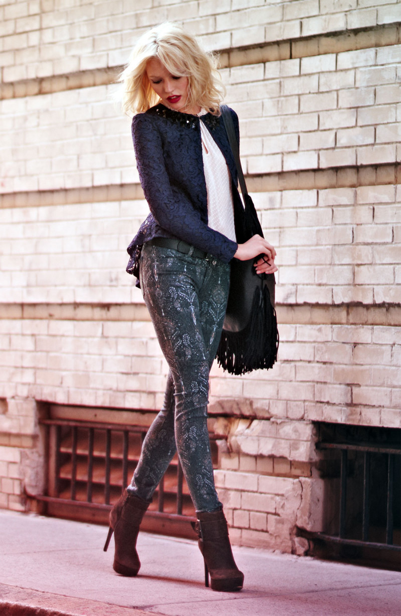 Cora Keegan featured in  the Nordstrom lookbook for Autumn/Winter 2012