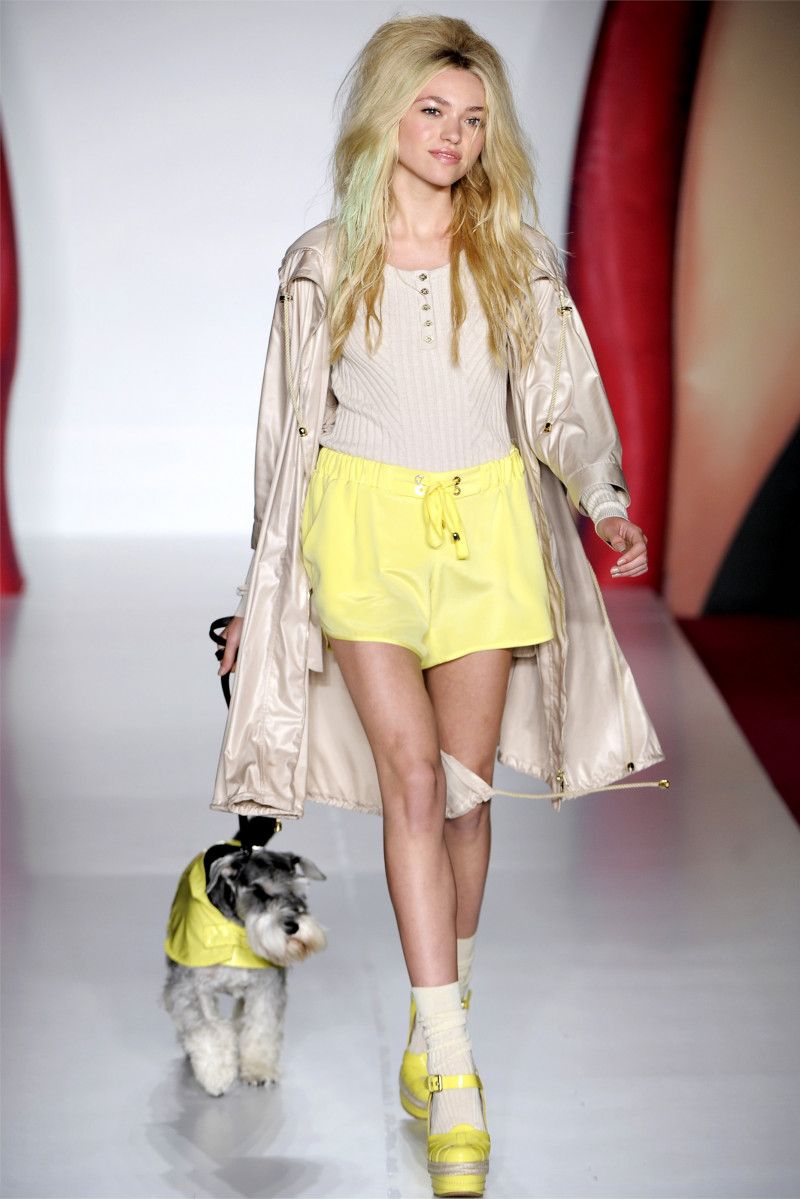 Cora Keegan featured in  the Mulberry fashion show for Spring/Summer 2012