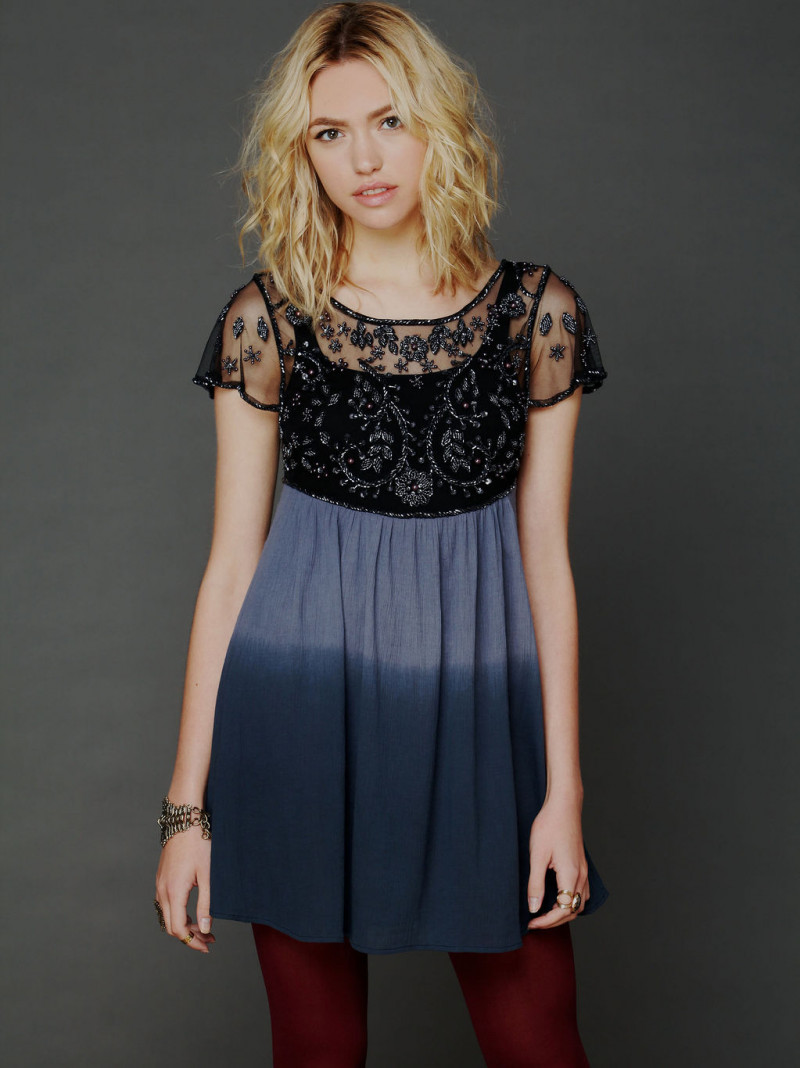 Cora Keegan featured in  the Free People lookbook for Pre-Fall 2012