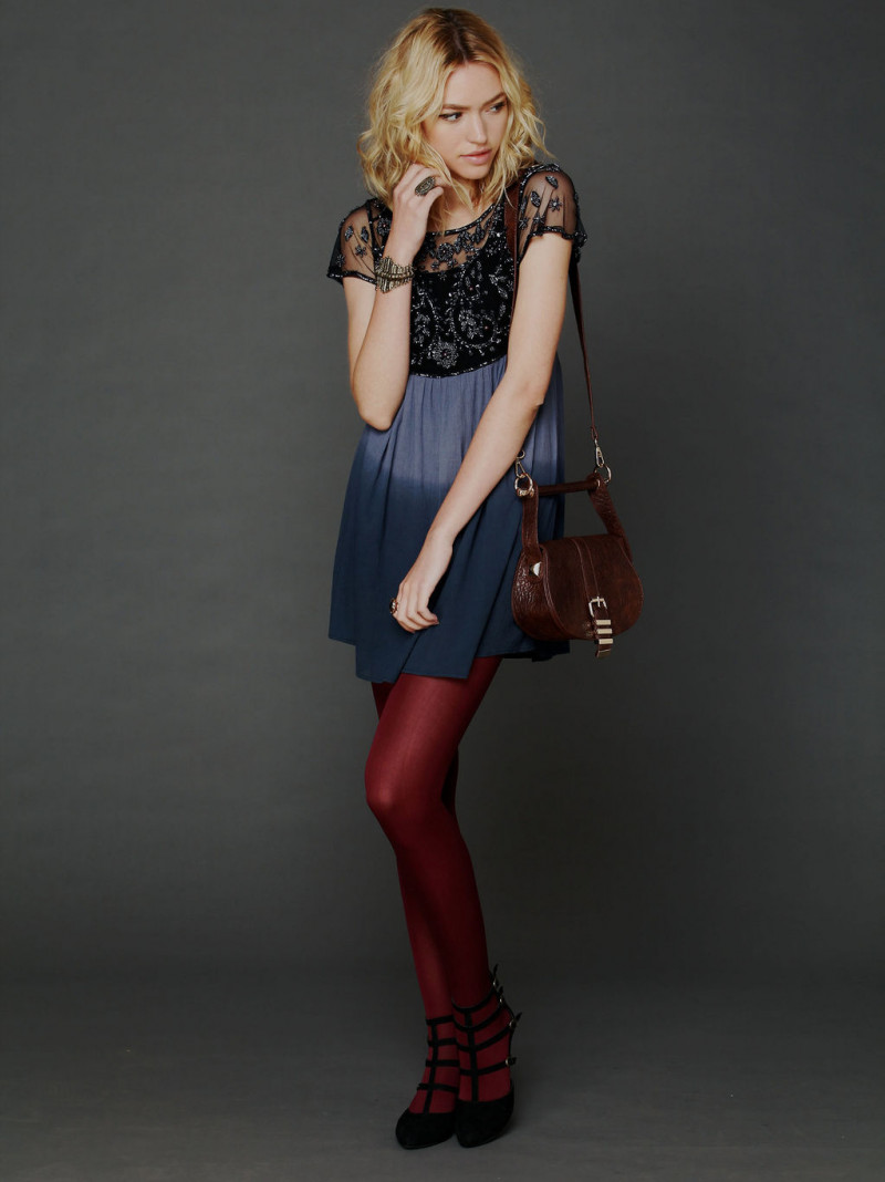 Cora Keegan featured in  the Free People lookbook for Pre-Fall 2012