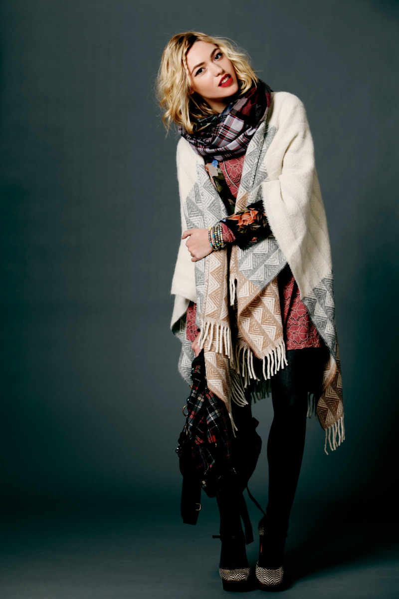 Cora Keegan featured in  the Free People lookbook for Pre-Fall 2012