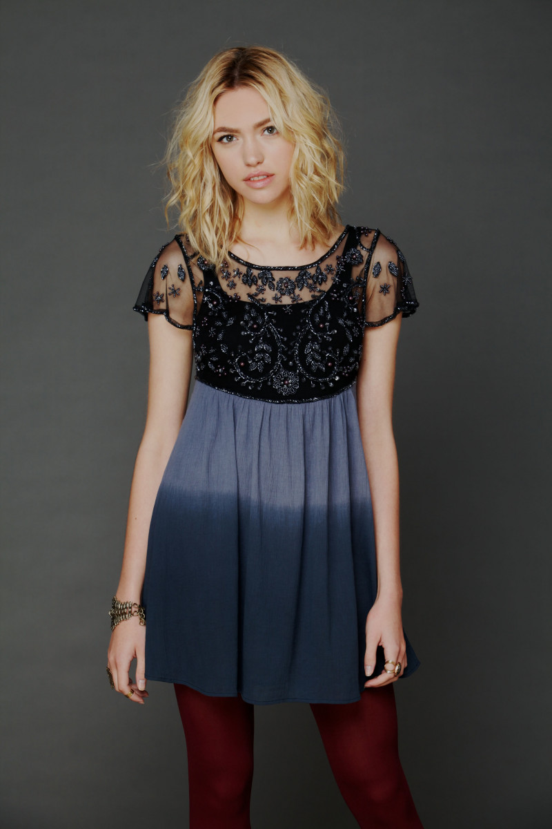 Cora Keegan featured in  the Free People lookbook for Pre-Fall 2012