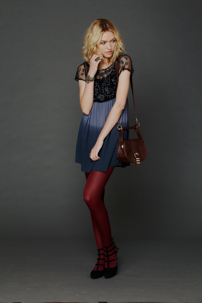 Cora Keegan featured in  the Free People lookbook for Pre-Fall 2012