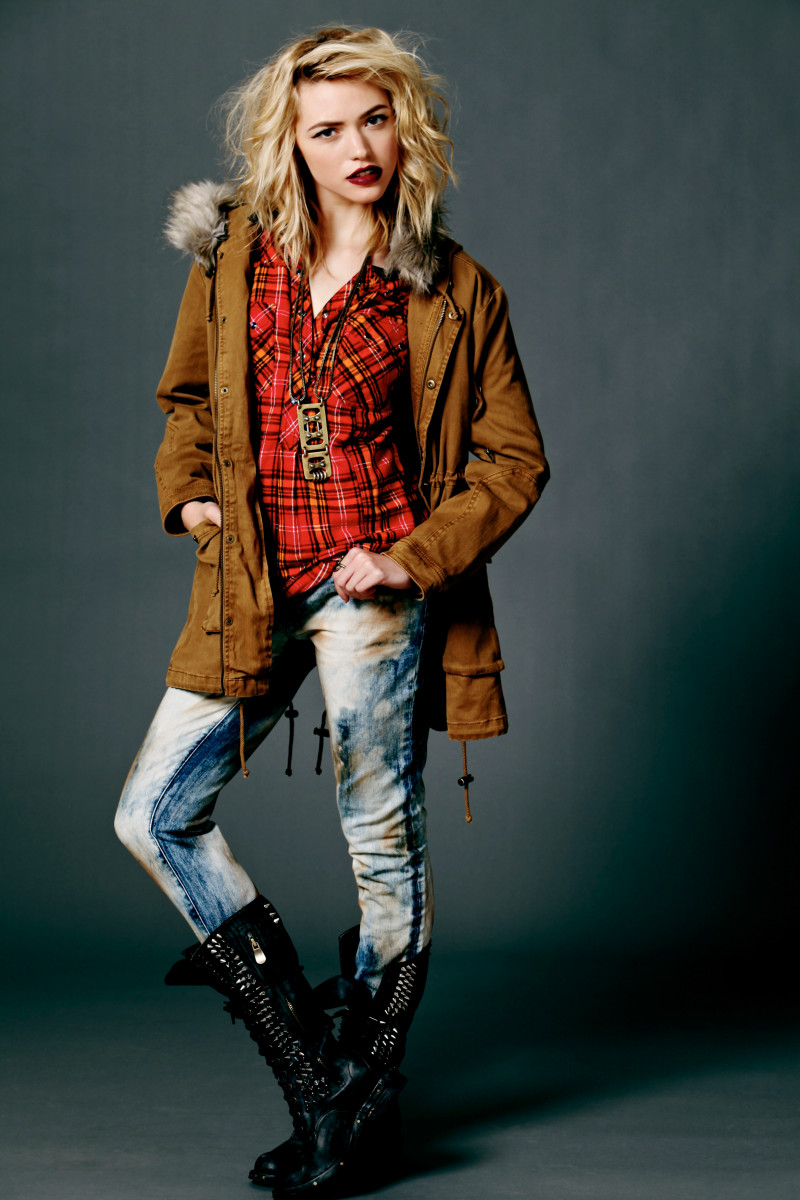 Cora Keegan featured in  the Free People lookbook for Pre-Fall 2012