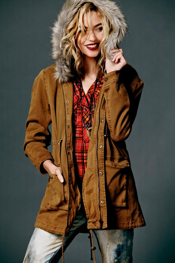 Cora Keegan featured in  the Free People lookbook for Pre-Fall 2012