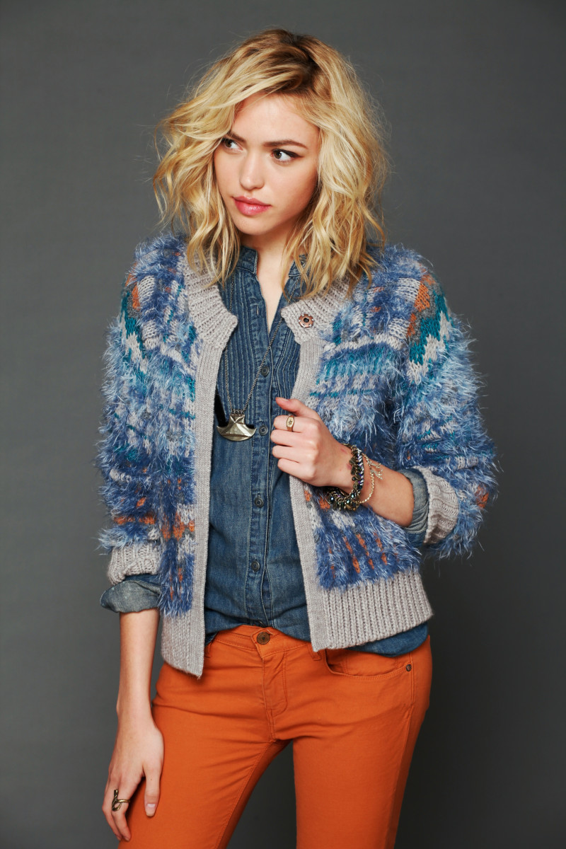 Cora Keegan featured in  the Free People lookbook for Pre-Fall 2012