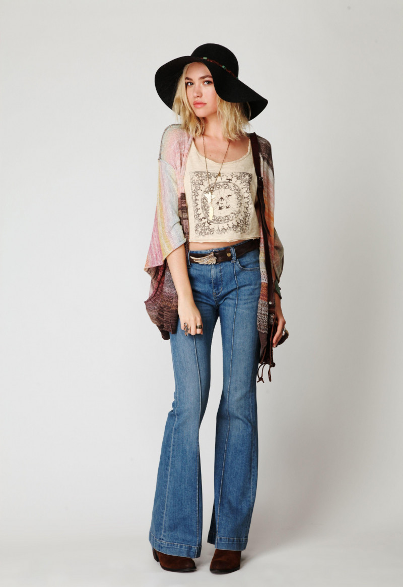 Cora Keegan featured in  the Free People lookbook for Pre-Fall 2012