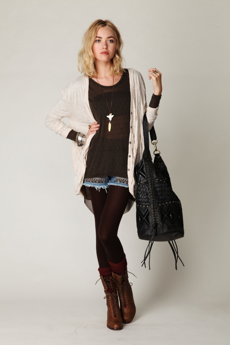 Cora Keegan featured in  the Free People lookbook for Pre-Fall 2012