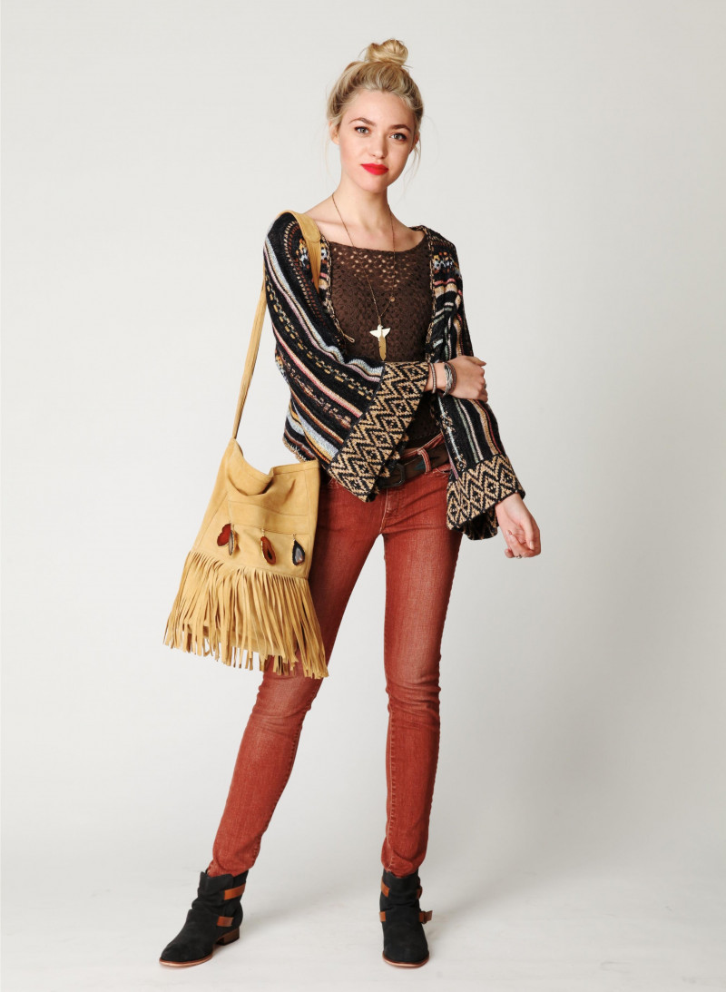 Cora Keegan featured in  the Free People lookbook for Pre-Fall 2012