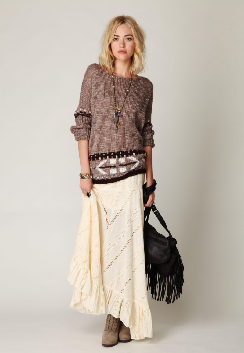 Cora Keegan featured in  the Free People lookbook for Pre-Fall 2012