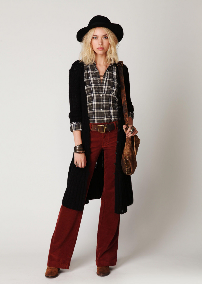 Cora Keegan featured in  the Free People lookbook for Pre-Fall 2012