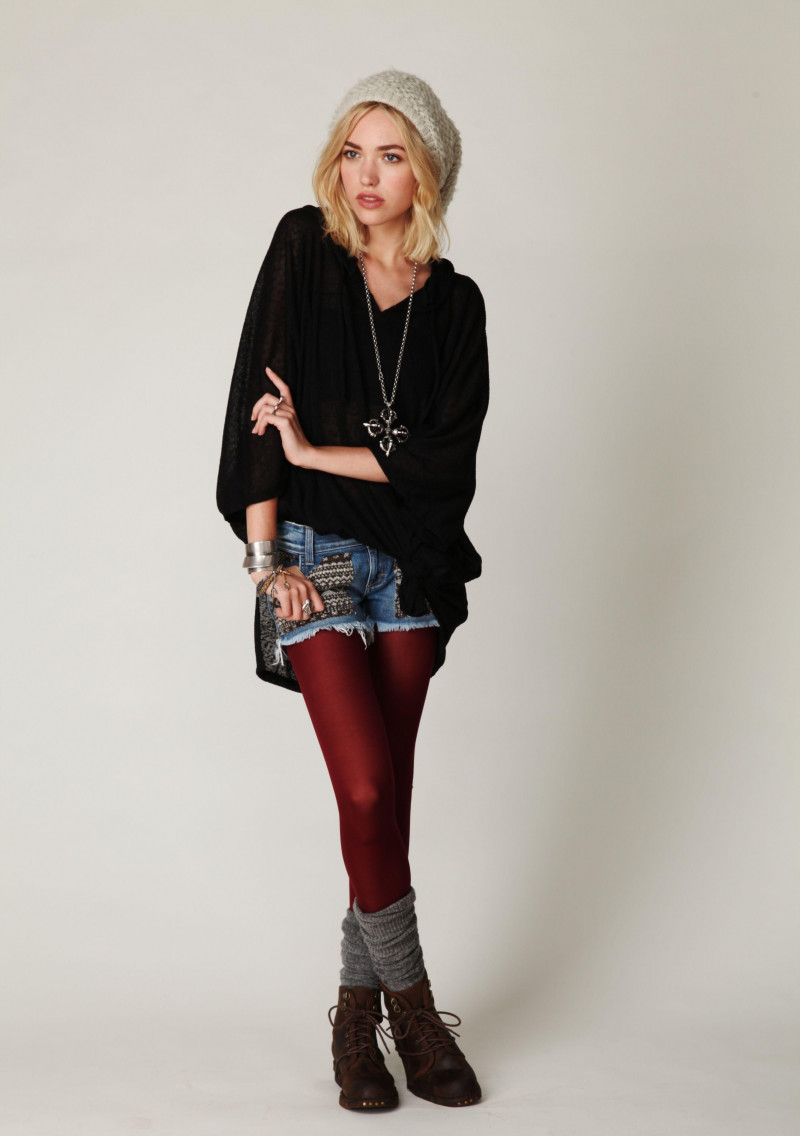 Cora Keegan featured in  the Free People lookbook for Pre-Fall 2012