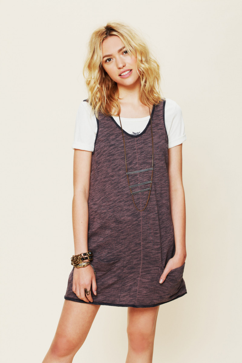 Cora Keegan featured in  the Free People lookbook for Pre-Fall 2012