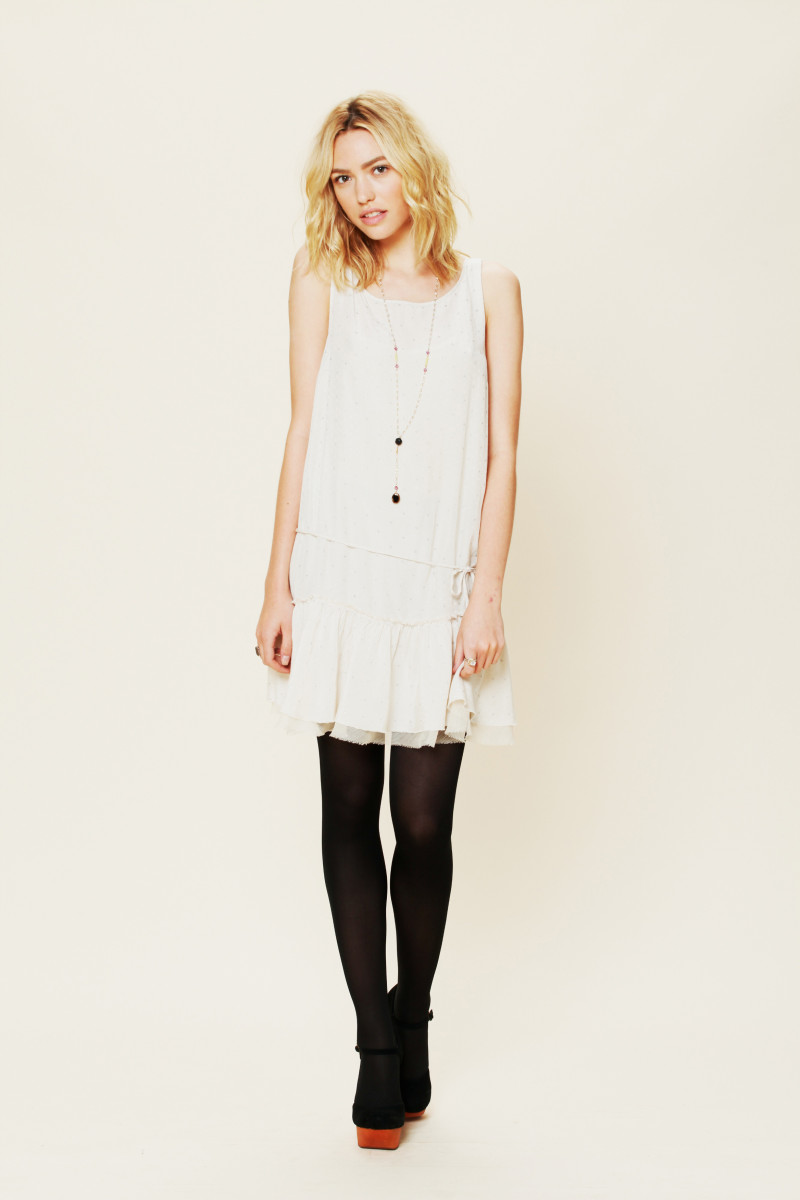 Cora Keegan featured in  the Free People lookbook for Pre-Fall 2012