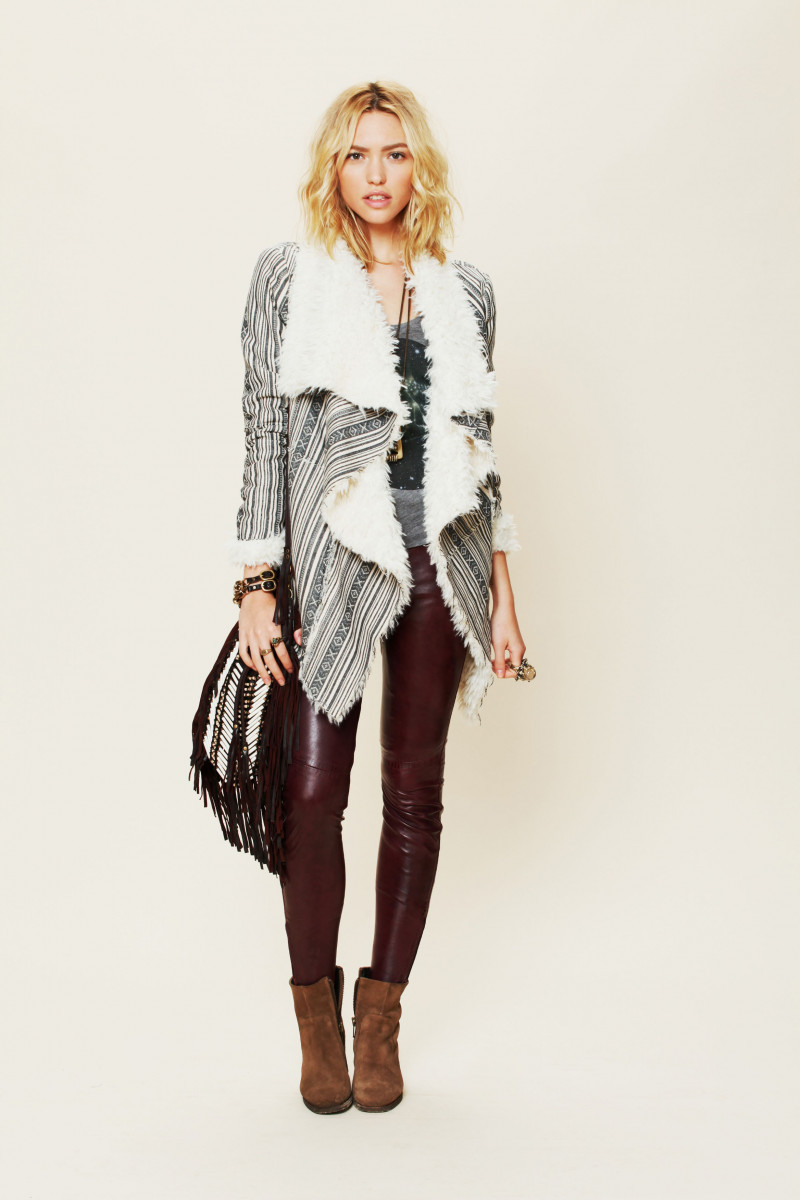 Cora Keegan featured in  the Free People lookbook for Pre-Fall 2012