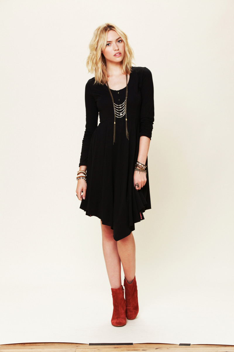 Cora Keegan featured in  the Free People lookbook for Pre-Fall 2012