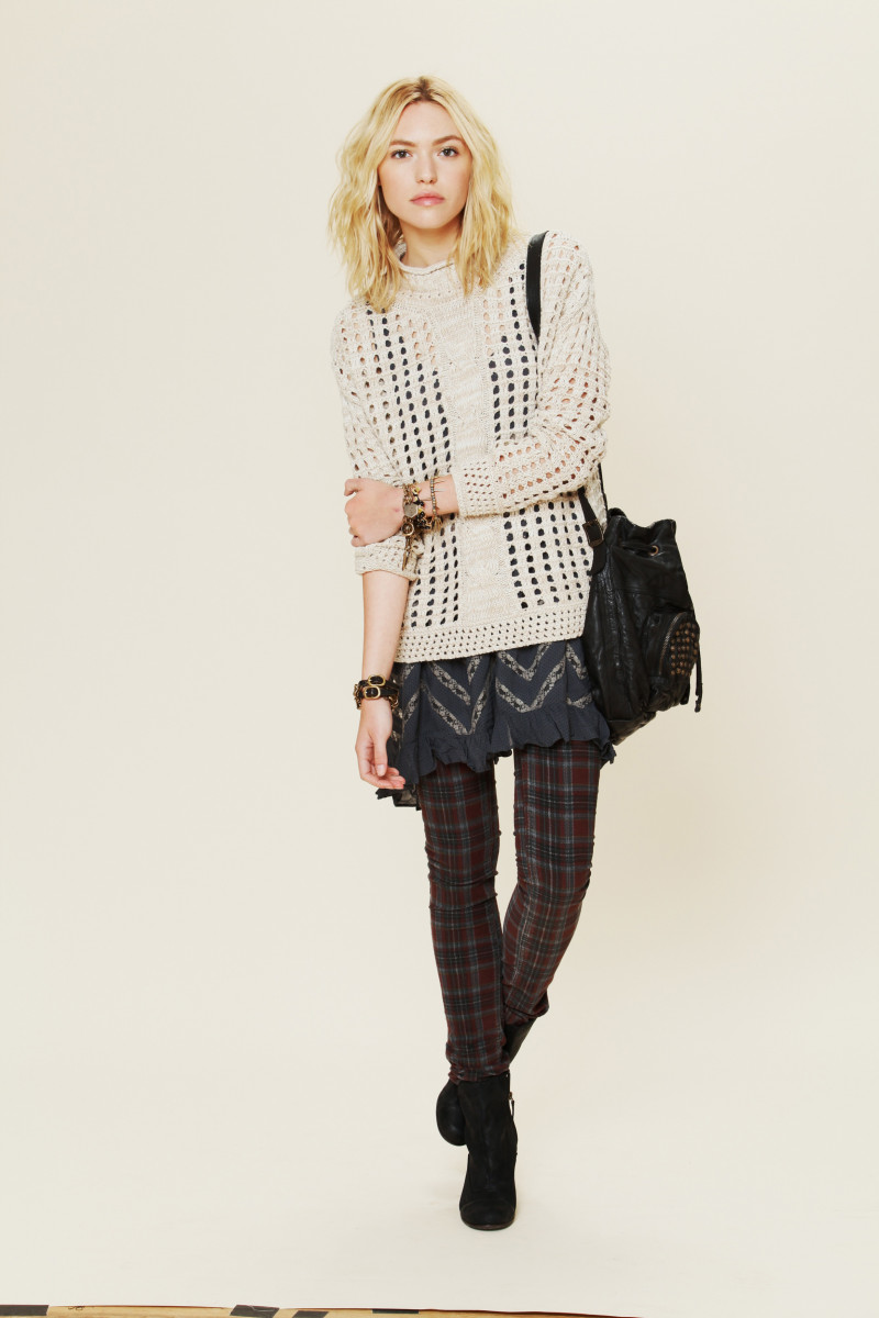 Cora Keegan featured in  the Free People lookbook for Pre-Fall 2012