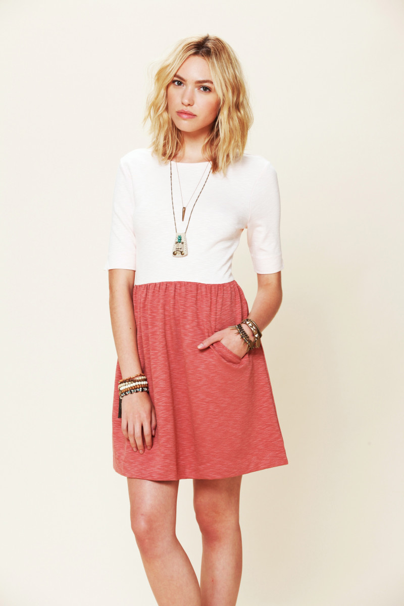 Cora Keegan featured in  the Free People lookbook for Pre-Fall 2012