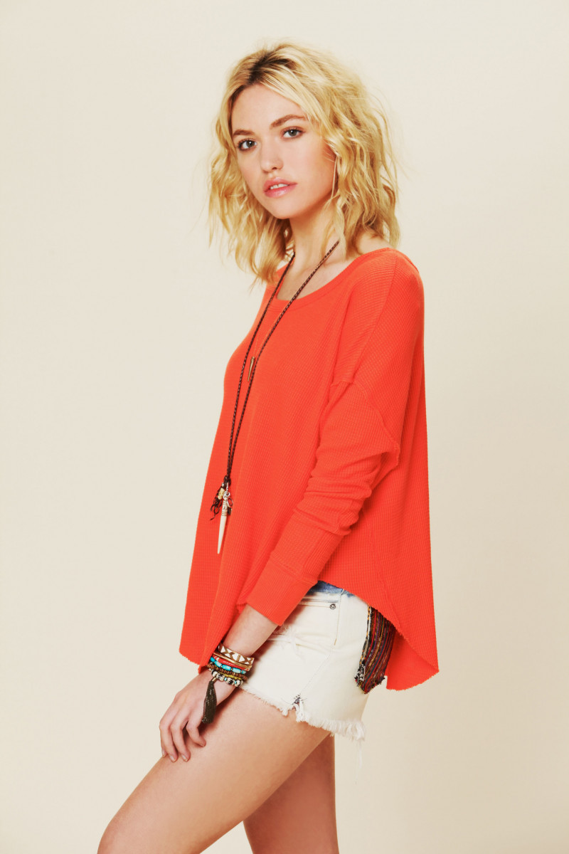 Cora Keegan featured in  the Free People lookbook for Pre-Fall 2012